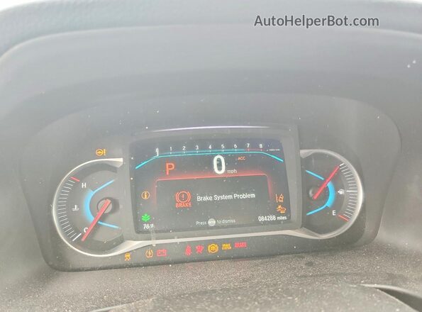 5FNYF6H20NB041795 2022 HONDA PILOT Серый Вид щитка приборов