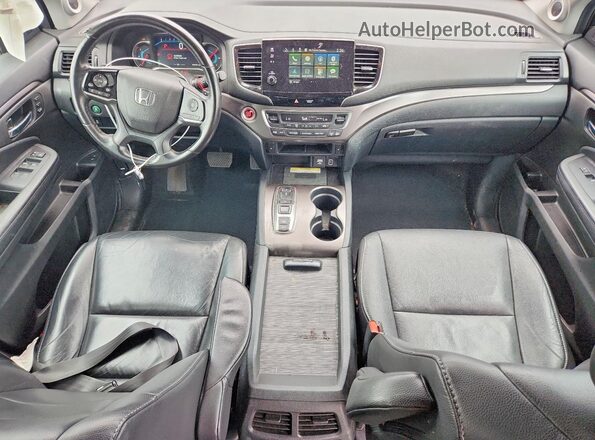5FNYF6H20NB041795 2022 HONDA PILOT Серый Вид панели приборов