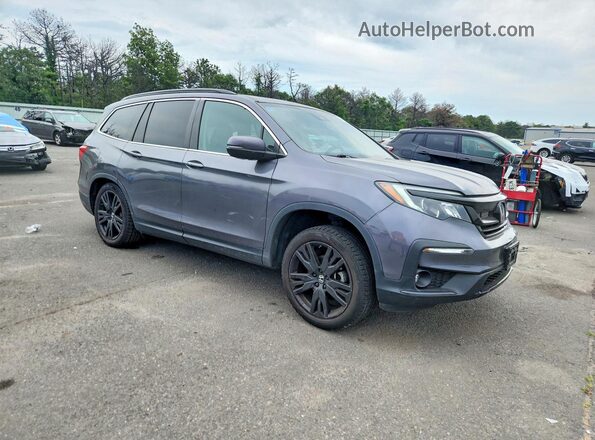 5FNYF6H20NB041795 2022 HONDA PILOT Серый Передняя правая четверть