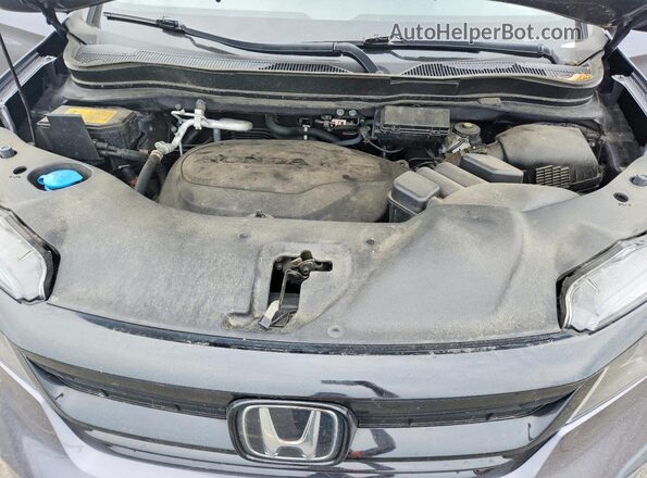 5FNYF6H20NB041795 2022 HONDA PILOT Серый Вид подкапотного пространства