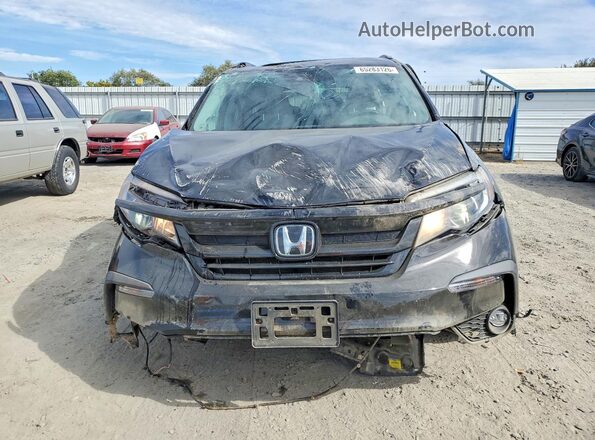5FNYF6H20NB090527 2022 HONDA PILOT Черный Вид спереди