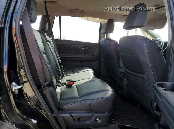5FNYF6H20NB090527 2022 HONDA PILOT Черный Вид задней части салона