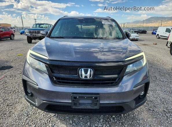 5FNYF6H23NB011688 2022 HONDA PILOT Gray წინა ხედი