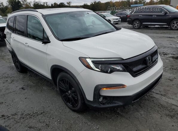 5FNYF6H23NB103321 2022 HONDA PILOT White Передня права чверть