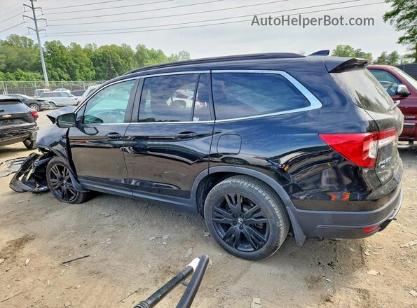 5FNYF6H26MB091406 2021 HONDA PILOT Black Tył lewy