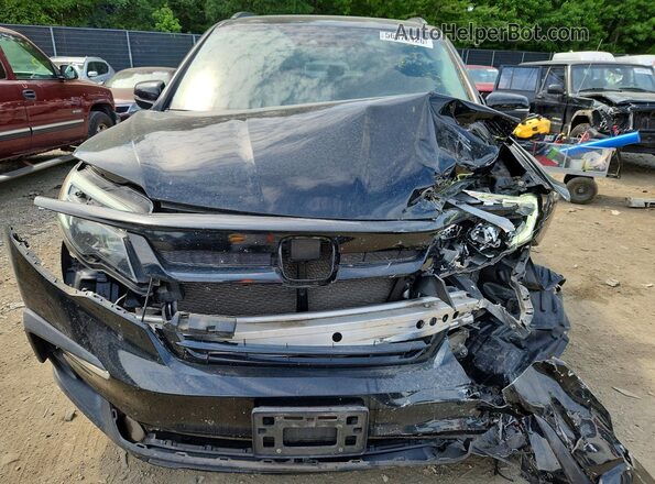 5FNYF6H26MB091406 2021 HONDA PILOT Black Widok z przodu
