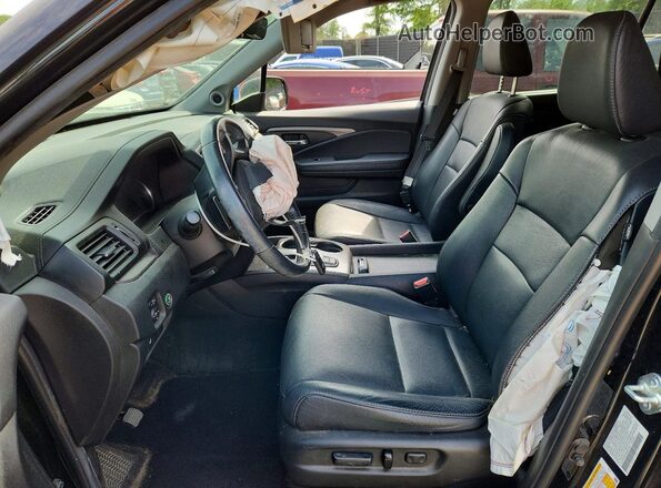 5FNYF6H26MB091406 2021 HONDA PILOT Black Widok wnętrza z przodu