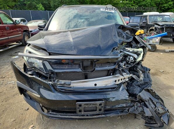 5FNYF6H26MB091406 2021 HONDA PILOT Black Widok komory silnika