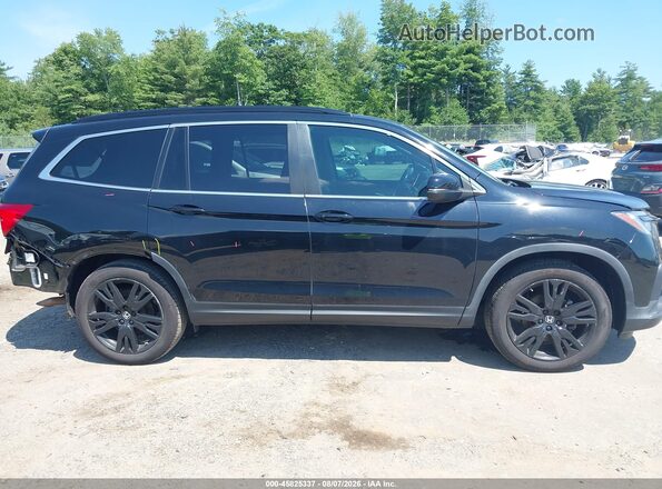 5FNYF6H27MB065445 2021 HONDA PILOT Black Панорамний вид салону 360°