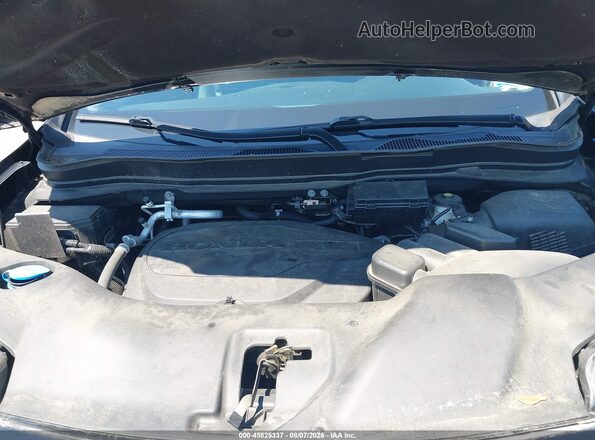5FNYF6H27MB065445 2021 HONDA PILOT Black Вид ззаду
