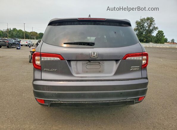 5FNYF6H27NB041809 2022 HONDA PILOT Серый Вид сзади