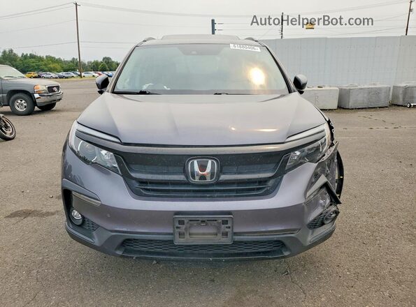 5FNYF6H27NB041809 2022 HONDA PILOT Серый Вид спереди
