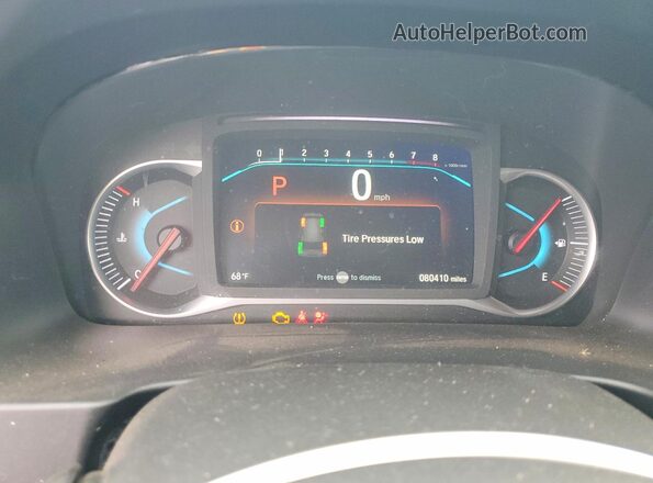 5FNYF6H27NB041809 2022 HONDA PILOT Серый Вид щитка приборов