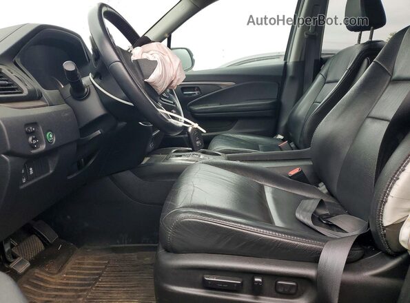 5FNYF6H27NB041809 2022 HONDA PILOT Серый Вид салона спереди