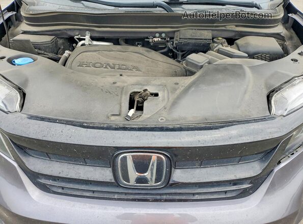 5FNYF6H27NB041809 2022 HONDA PILOT Серый Вид подкапотного пространства