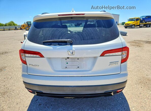 5FNYF6H27NB044211 2022 HONDA PILOT White Vista trasera