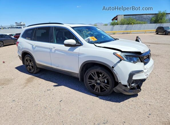 5FNYF6H27NB044211 2022 HONDA PILOT White Delantero derecho