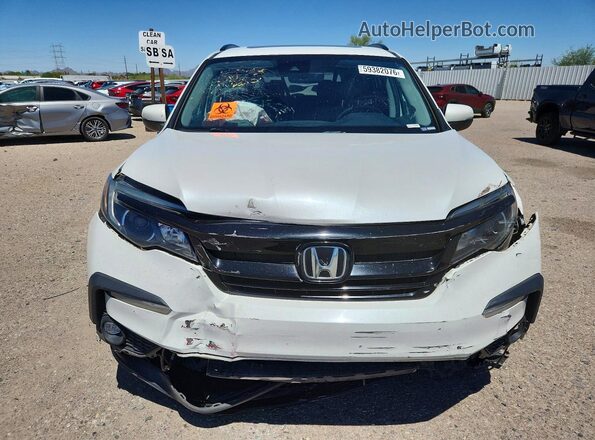 5FNYF6H27NB044211 2022 HONDA PILOT White Vista frontal