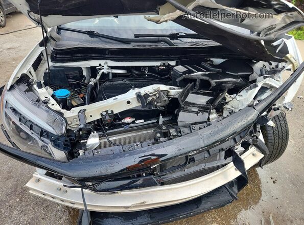 5FNYF6H28MB071397 2021 HONDA PILOT White Vista del compartimento del motor