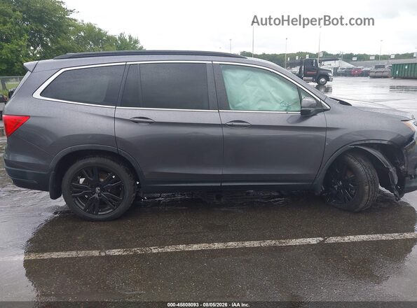 5FNYF6H29MB087253 2021 HONDA PILOT Серый Вид задней части салона