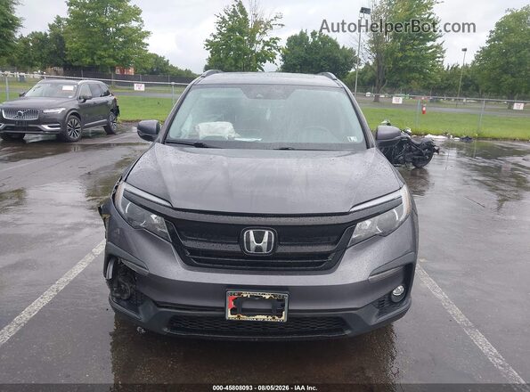 5FNYF6H29MB087253 2021 HONDA PILOT Серый Вид щитка приборов