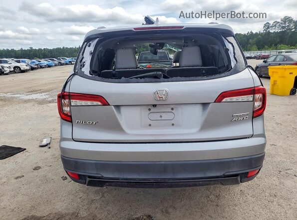5FNYF6H2XMB014439 2021 HONDA PILOT Silver Vista trasera
