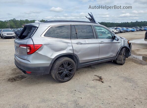 5FNYF6H2XMB014439 2021 HONDA PILOT Silver Trasero derecho