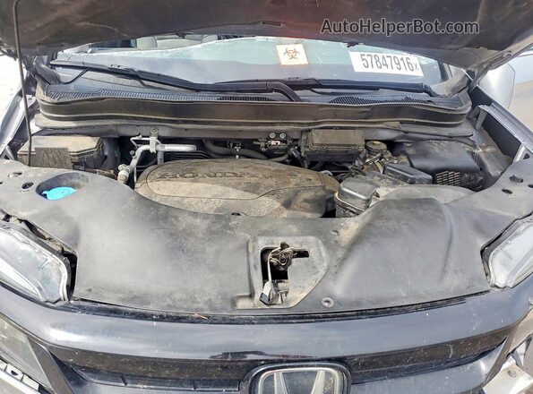 5FNYF6H2XMB014439 2021 HONDA PILOT Silver Vista del compartimento del motor