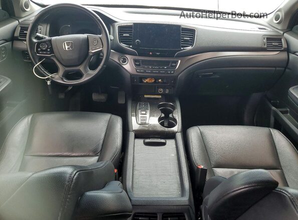 5FNYF6H2XMB053659 2021 HONDA PILOT White Dashboard view