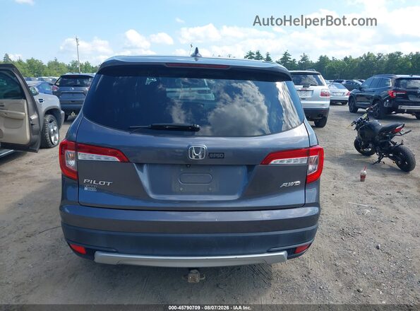 5FNYF6H30KB099362 2019 HONDA PILOT Gray 