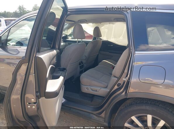 5FNYF6H30KB099362 2019 HONDA PILOT Gray Vista de la etiqueta del VIN