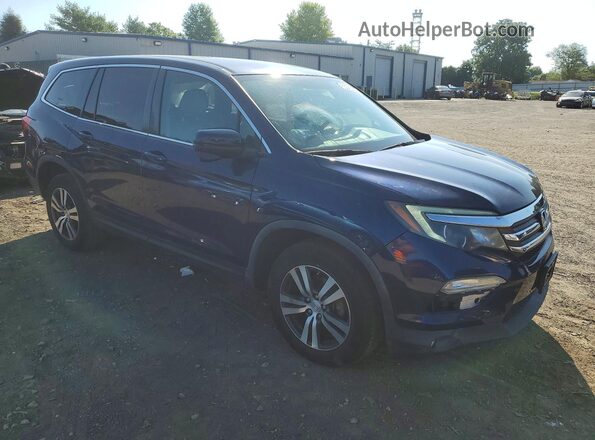 5FNYF6H31JB051982 2018 HONDA PILOT Blue წინა მარჯვენა