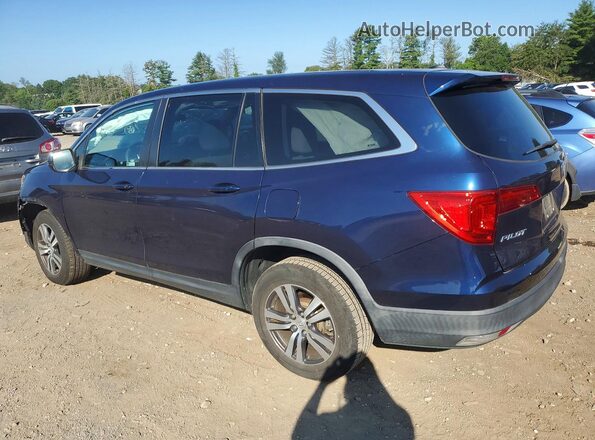 5FNYF6H31JB051982 2018 HONDA PILOT Blue უკანა მარცხენა