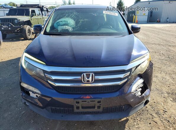 5FNYF6H31JB051982 2018 HONDA PILOT Blue წინა ხედი