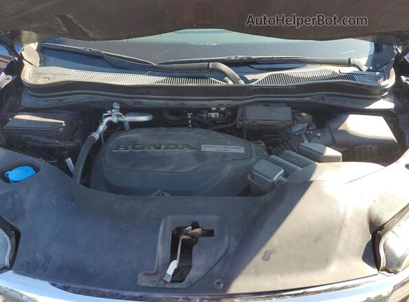 5FNYF6H31JB051982 2018 HONDA PILOT Blue ძრავის განყოფილების ხედი