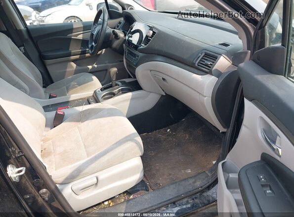 5FNYF6H31KB010978 2019 HONDA PILOT Black Vista interior delantera