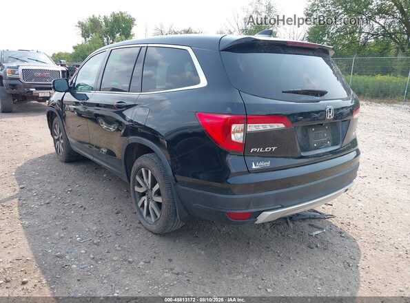 5FNYF6H31KB010978 2019 HONDA PILOT Black Trasero izquierdo