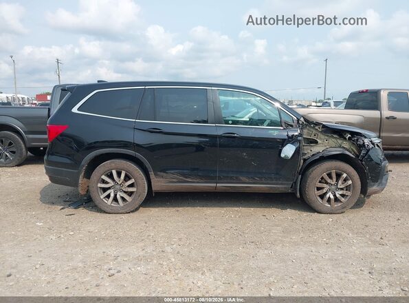 5FNYF6H31KB010978 2019 HONDA PILOT Black Vista interior trasera
