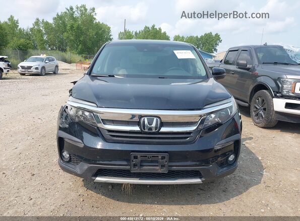 5FNYF6H31KB010978 2019 HONDA PILOT Black Vista del cuadro de instrumentos
