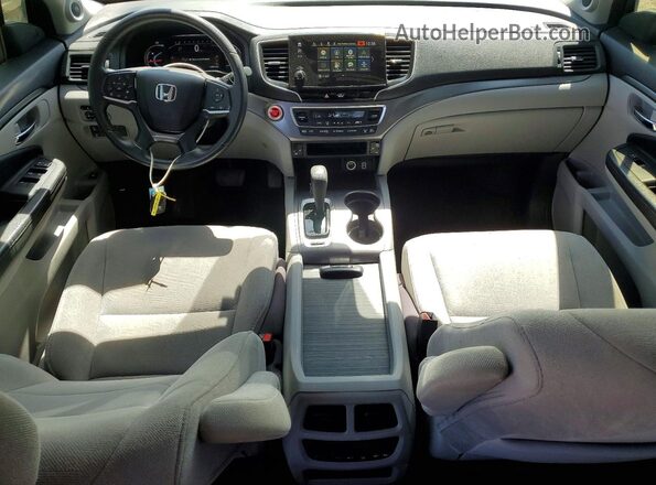 5FNYF6H32KB097984 2019 HONDA PILOT Silver Widok deski rozdzielczej
