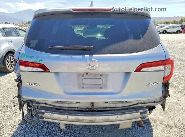 5FNYF6H32KB097984 2019 HONDA PILOT Silver Widok z tyłu
