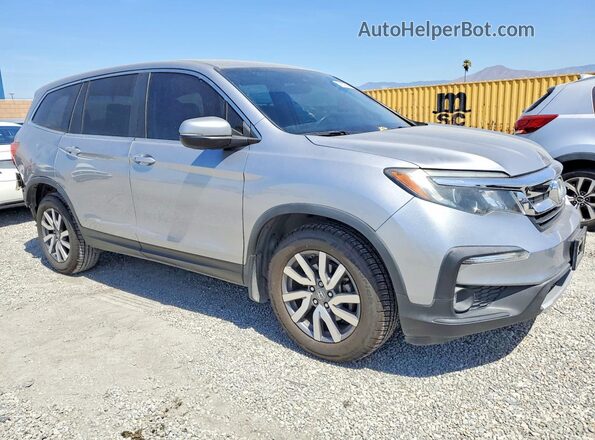 5FNYF6H32KB097984 2019 HONDA PILOT Silver Przód prawy