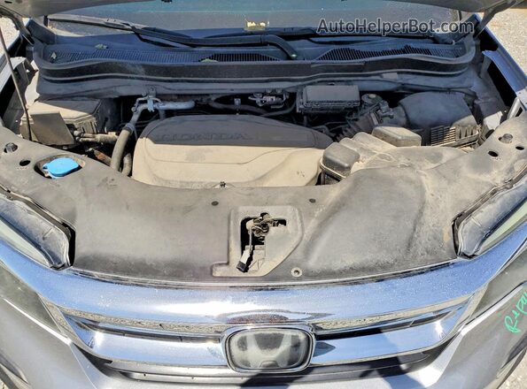 5FNYF6H32KB097984 2019 HONDA PILOT Silver Widok komory silnika