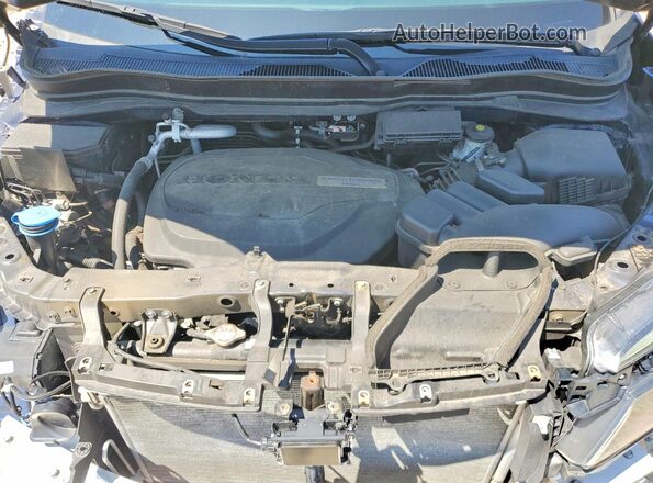 5FNYF6H32LB022509 2020 HONDA PILOT Синий Вид подкапотного пространства