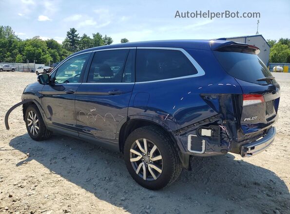 5FNYF6H32LB022509 2020 HONDA PILOT Синий Задняя левая четверть
