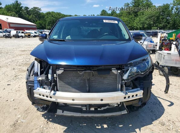 5FNYF6H32LB022509 2020 HONDA PILOT Синий Вид спереди