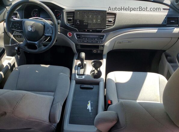 5FNYF6H32LB022509 2020 HONDA PILOT Синий Вид панели приборов