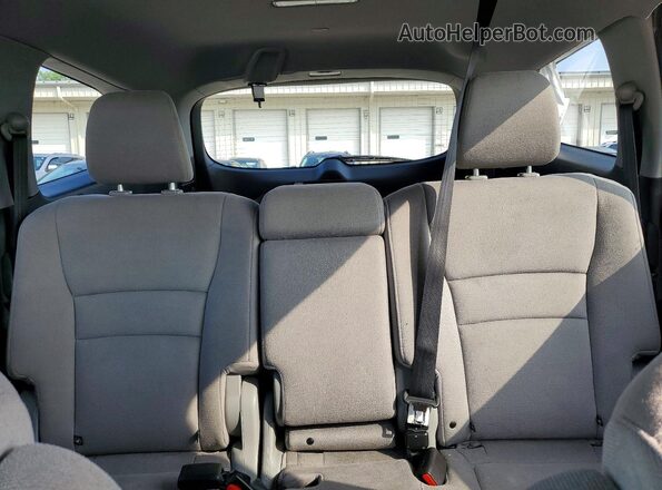 5FNYF6H32LB034210 2020 HONDA PILOT Silver Widok tylnych siedzeń