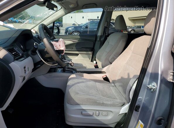 5FNYF6H32LB034210 2020 HONDA PILOT Silver Widok wnętrza z przodu