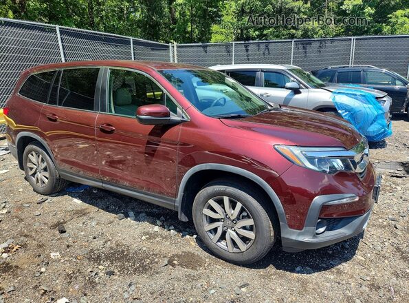 5FNYF6H32LB053114 2020 HONDA PILOT Red წინა მარჯვენა